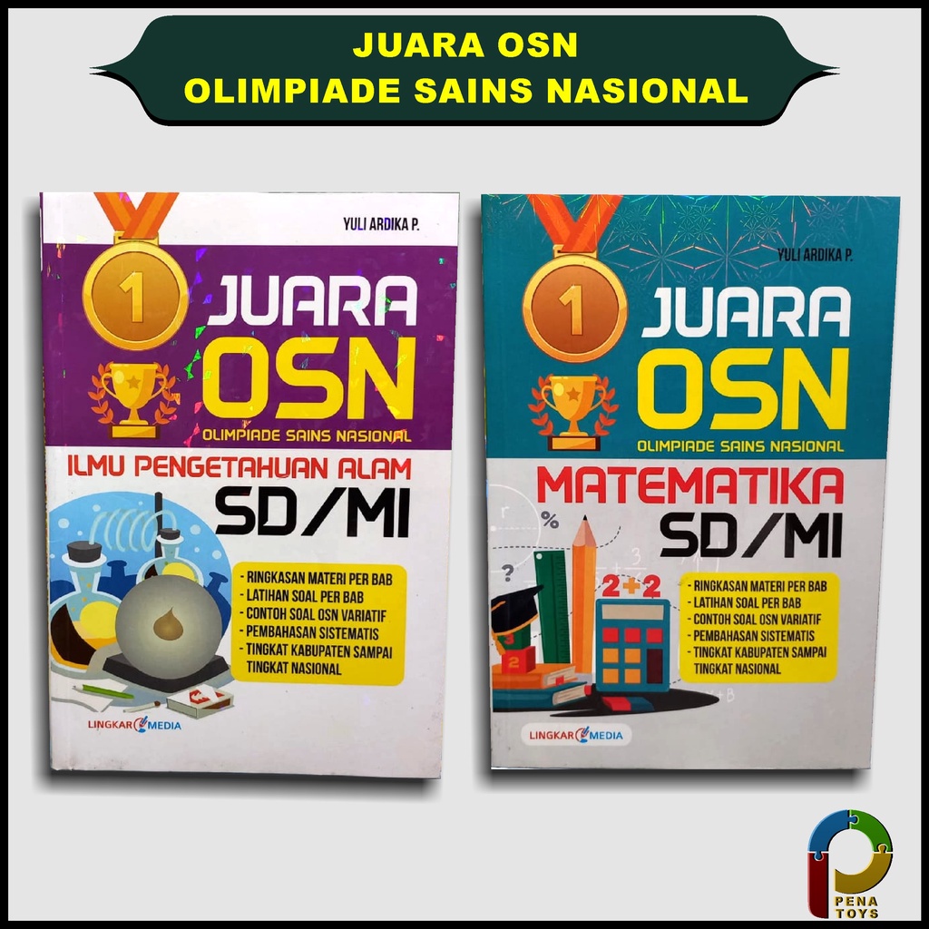 Buku Anak – Buku SD - Buku Juara Olimpiade Sains Nasional Matematika