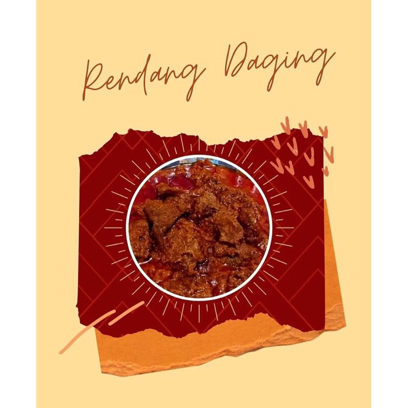 

Rendang Daging 250g, 500 g & 1 kg