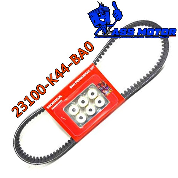 Van belt V BELT V-BELT set PLUS ROLLER BEAT POP, BEAT ESP, BEAT STREET BEAT STARTE HALUS ACG 23100-K