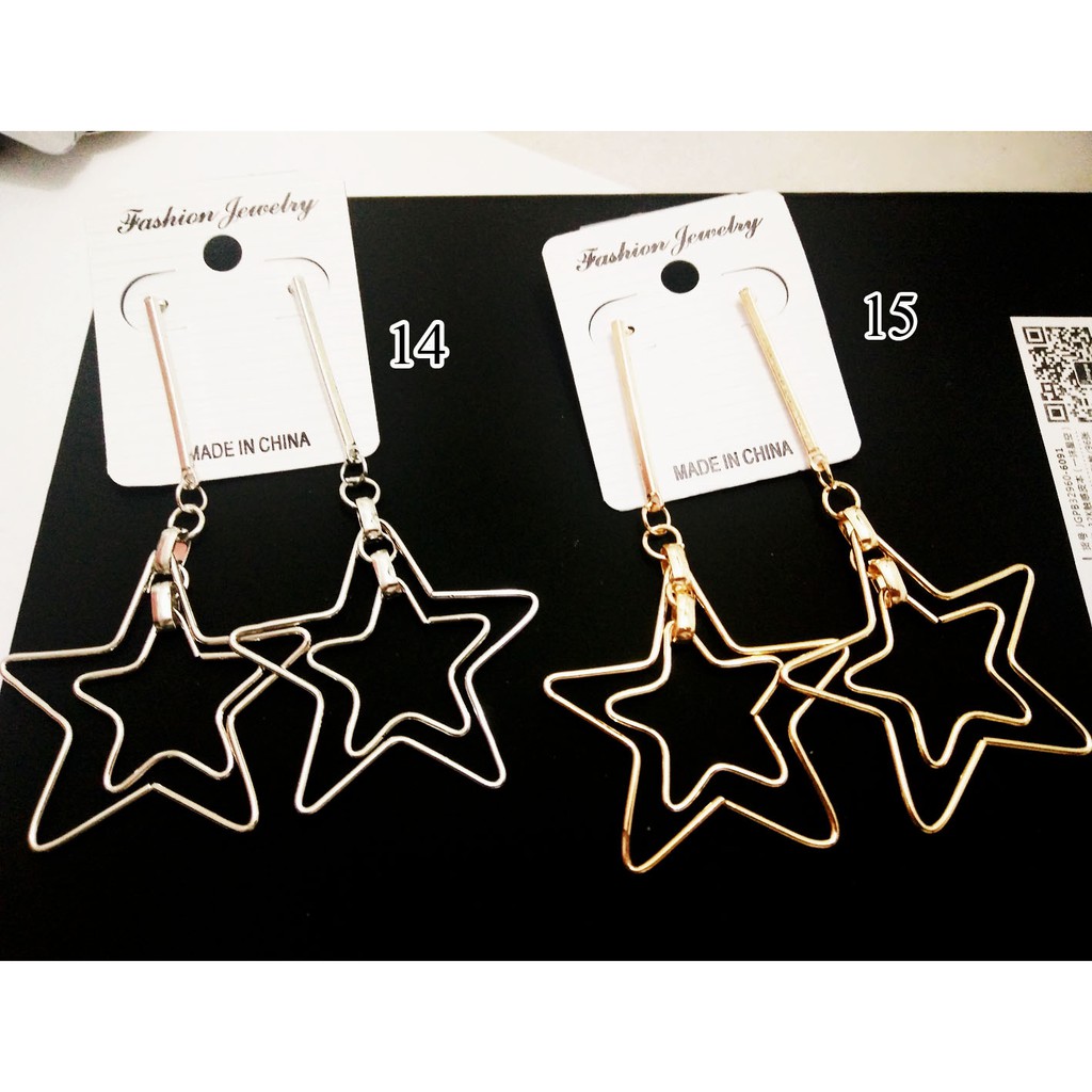 Anting Fashion Wanita Simple Model / Anting Korea Aneka Varian 267