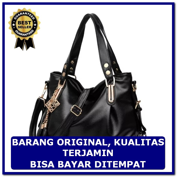 Tas Slempang Wanita 70608 Selempang Kecil Wanita Import Batam Jtf BB197 Tas  Pesta - Hitam