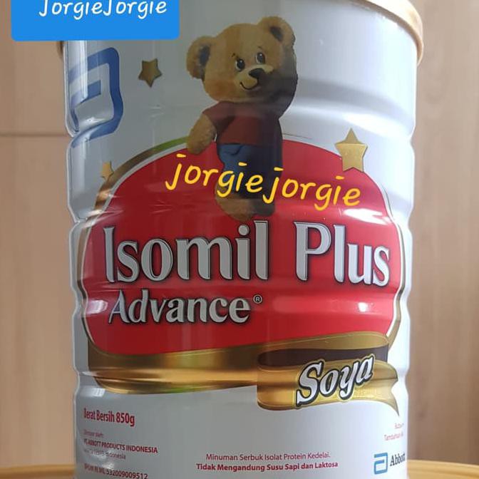 Dijual Isomil Plus Advance Soya 850 Gr Terlaris