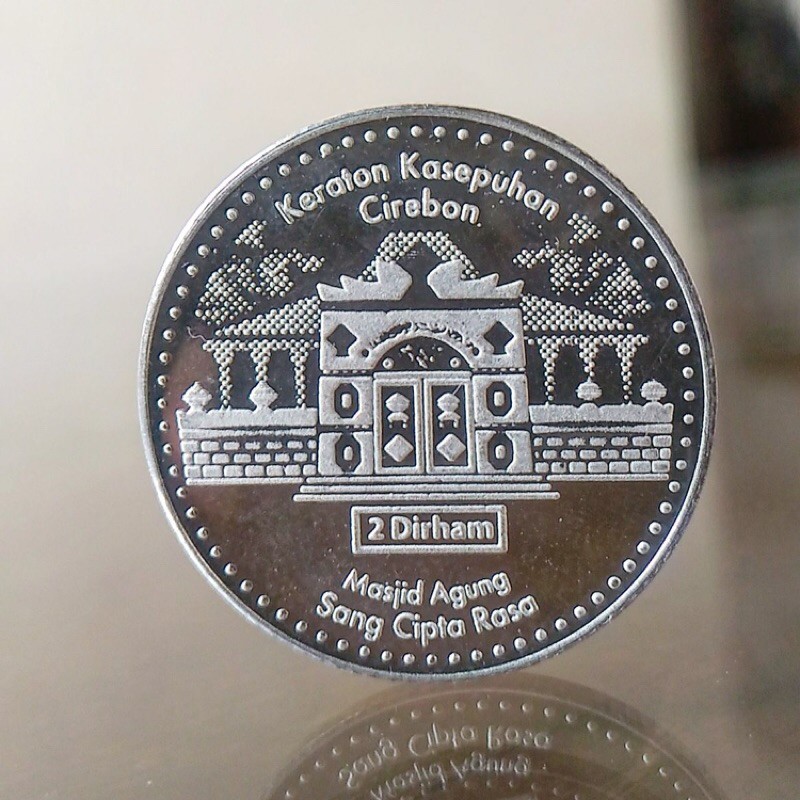 Dirhamayn (2 dirham) Keraton Cirebon koin langka wakala bukan IMN SALA