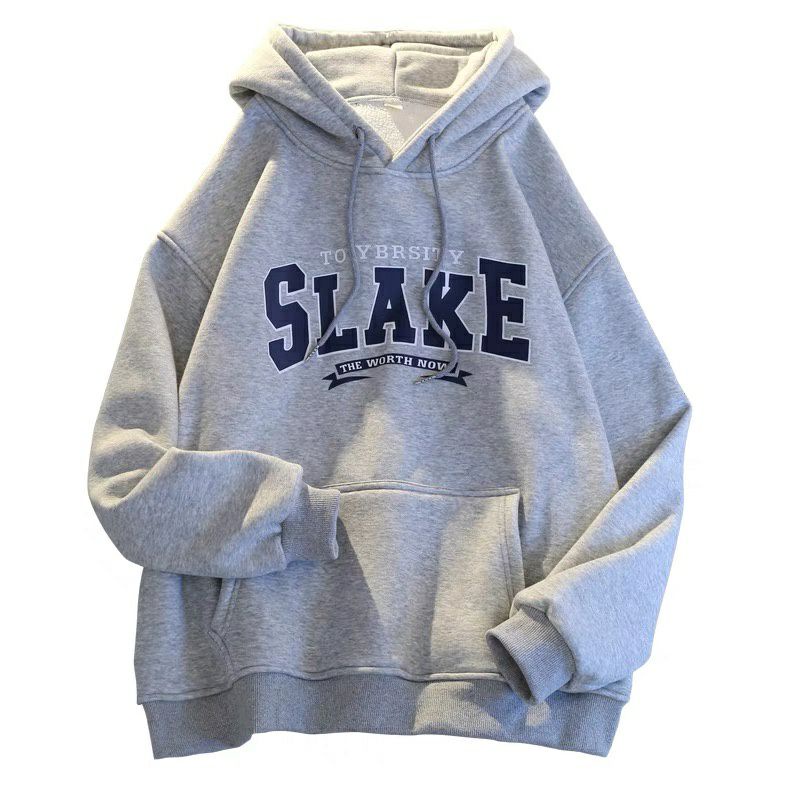 Hoodie Jumper Jumbo SLAKE (S - 6XL) Jaket Bigsize Korean Harajuku Style Unisex Oversize The Worth Now Hip Hop Street Style 5XL 4XL XXL XXXL