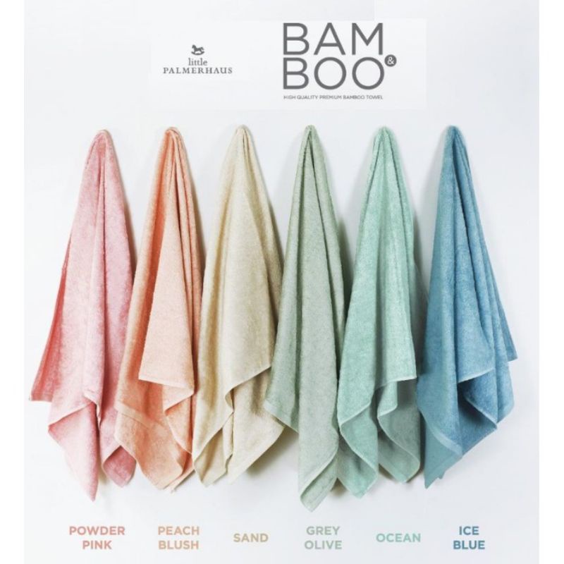 Little Palmerhaus Bam &amp; Boo Bamboo Towel (Handuk Anak)