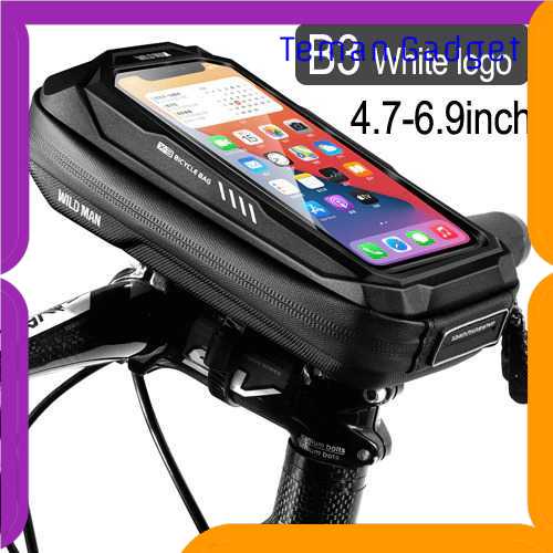 TG-JD WILD MAN Tas Sepeda Smartphone Case Handlebar Waterproof 0.5L - X-3