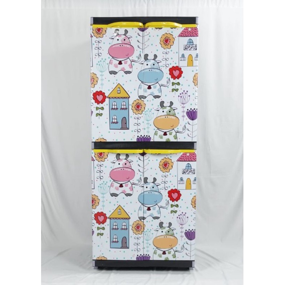 Lemari Plastik 2 Pintu Miami Orlando.