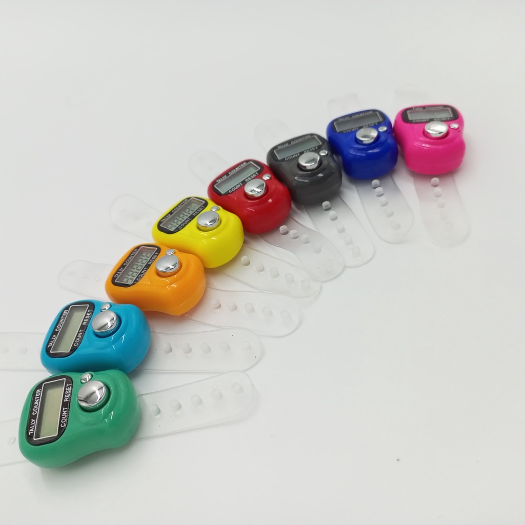 TASBIH DIGITAL MINI- FINGER COUNTER (Warna Random)