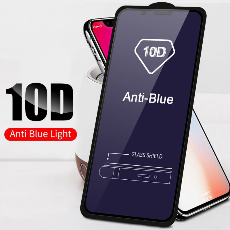 Tempered Glass Full Anti Blue Light/Radiasi iPhone 11 11 Pro 11 Pro Max 12 (6.7) Tg