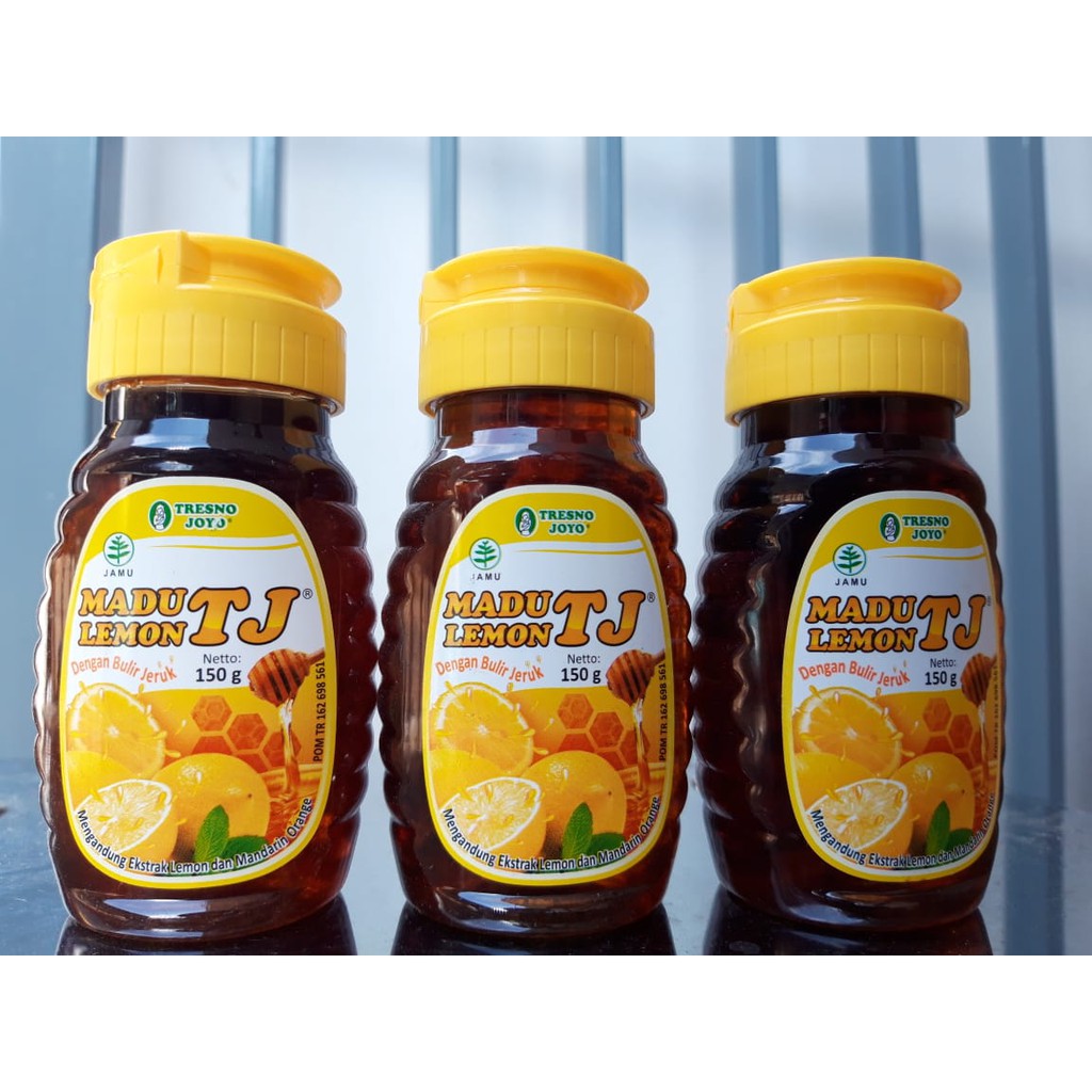 Madu Tj Lemon 150 Gr Madu Murni Plus Ekstrak Lemon Indonesia