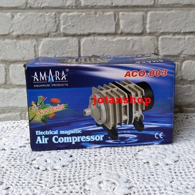 AMARA ACO 003 aco003 mesin gelembung pompa udara aerator kolam hidroponik aquarium air pump