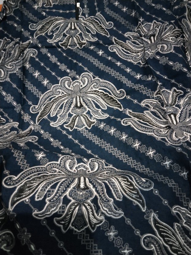 Samhadi Batik Blouse Blus Seragam Ecer Atasan Batik Wanita Formal Non Formal Batik Wanita M L Xl Xxl