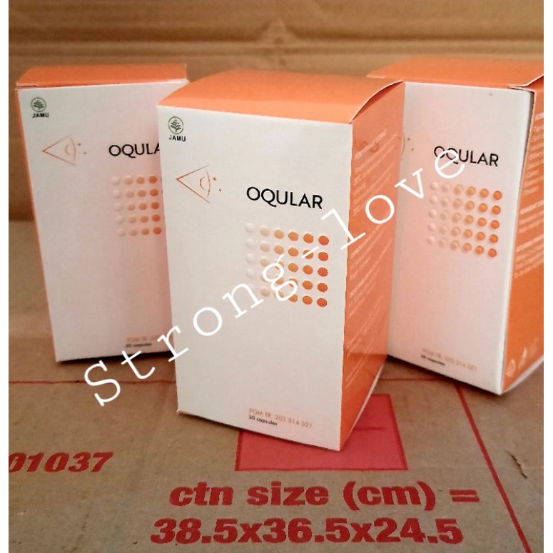 OQULAR 100% ORIGINAL OBAT SPESIALIS MATA - OQULAR OBAT MATA KATARAK, MINUS, RABUN