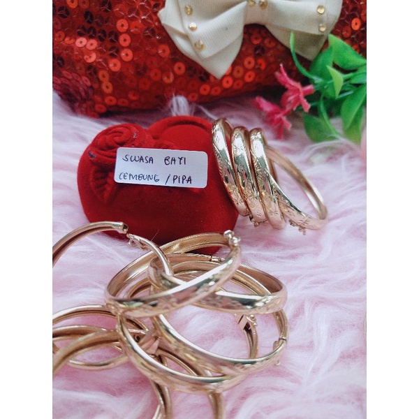 Gelang Bayi Remaja Emas Swasa Terbaru!!! Awet Tetap kuning selamanya