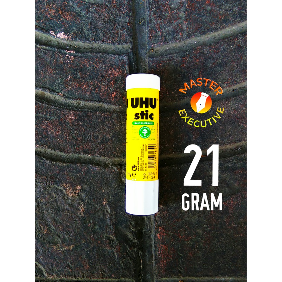 [Buah] UHU GERMAN 21 gr Glue Stic / Lem Stik Kertas Sedang