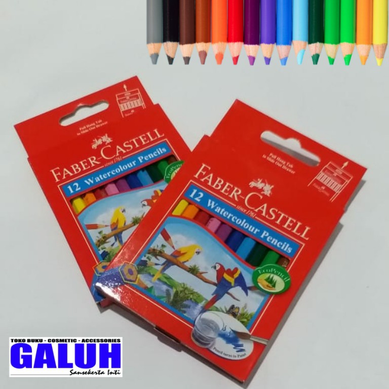 

Faber Castell Watercolour Pencils S 12 Warna