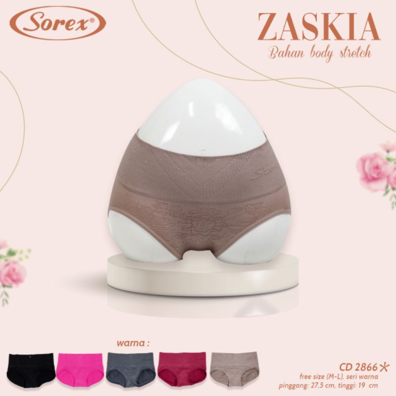 Sorex celana dalam Semi Corset Body Stretch 2866 zaskia