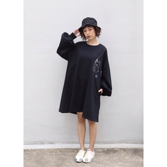 SALE… Dress Hitam Eunoia x Nimbus Vol IV Erimo Dress in Black