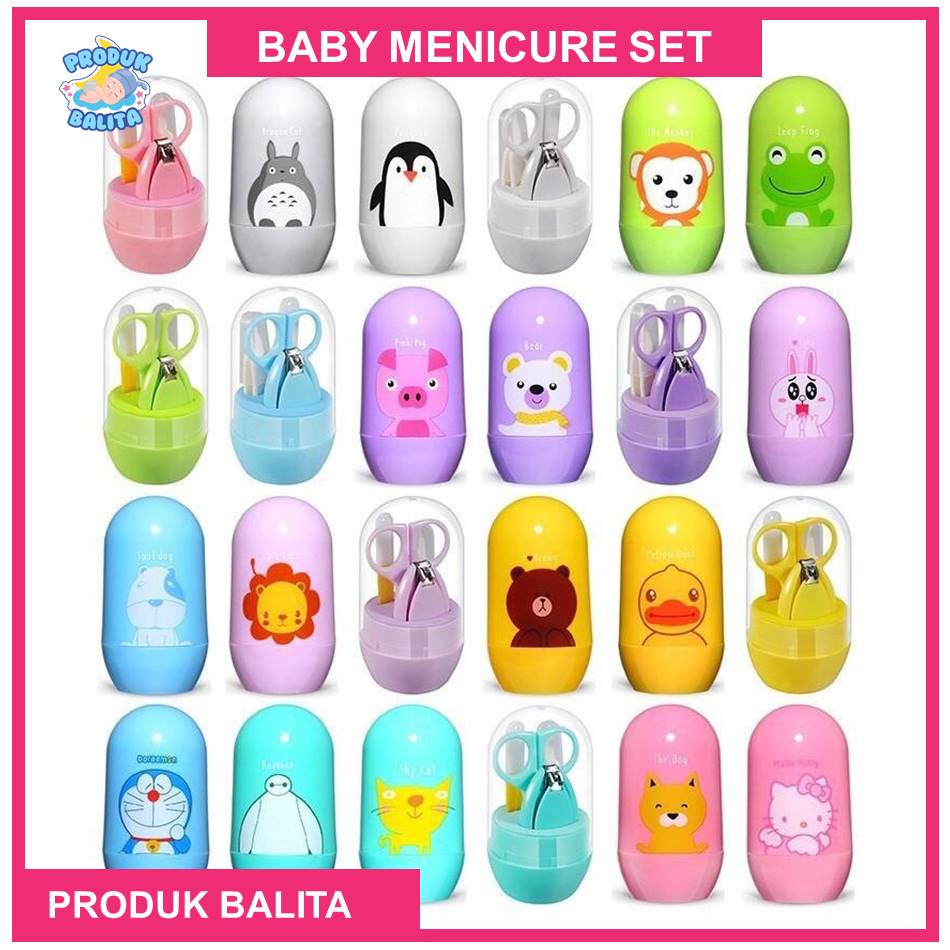 Set Menicure Bayi 4in1 Gunting Kuku Bayi Nail clippers baby