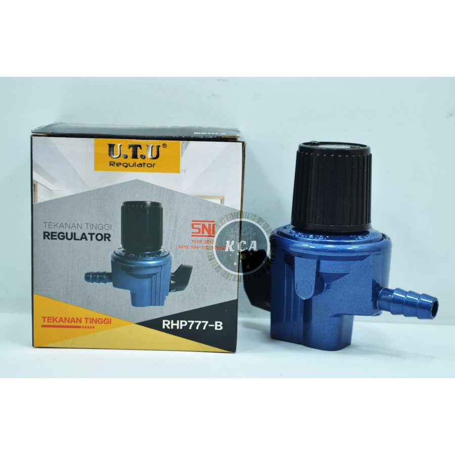 UTU Regulator Non Meter Tekanan Tinggi RHP 777 / Kepala Gas / Anti Bocor / SNI