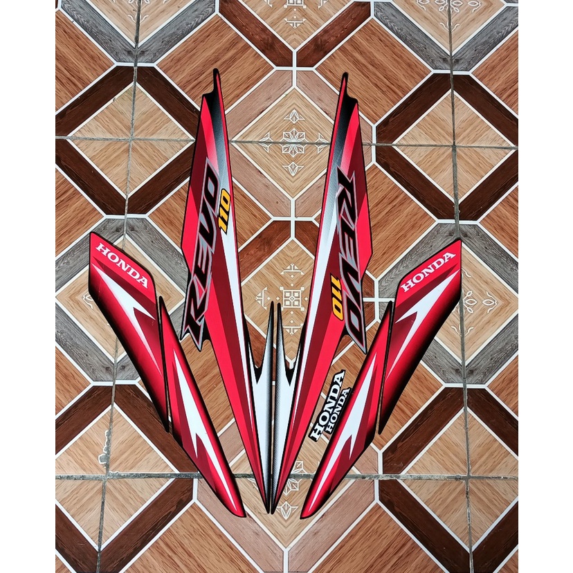 STIKER MOTOR HONDA REVO 110 2010