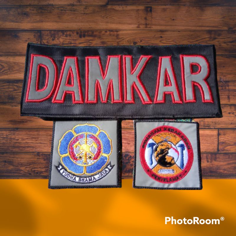 LOGO BORDIR SUDAH ADA PERKAT TINGGAL PASANG