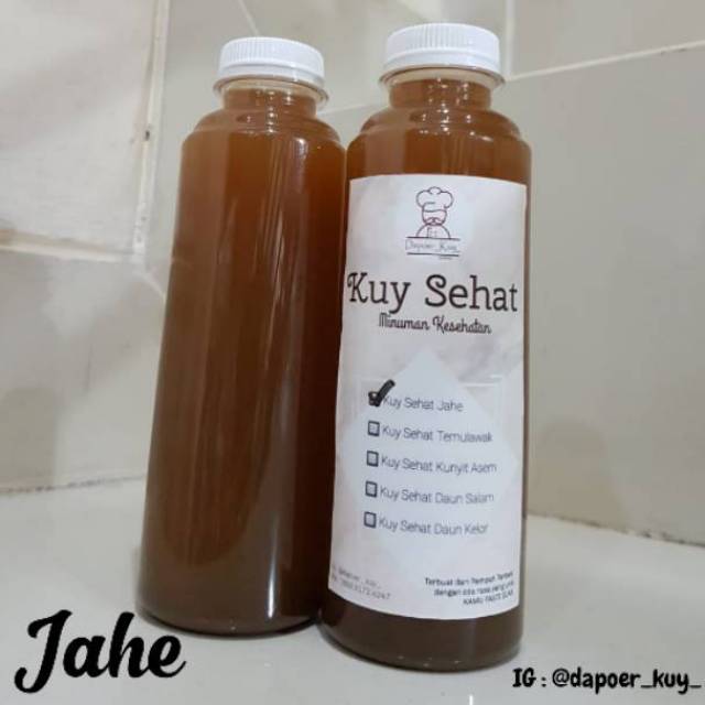 

JAHE / MINUMAN SEHAT (KUY SEHAT JAHE)