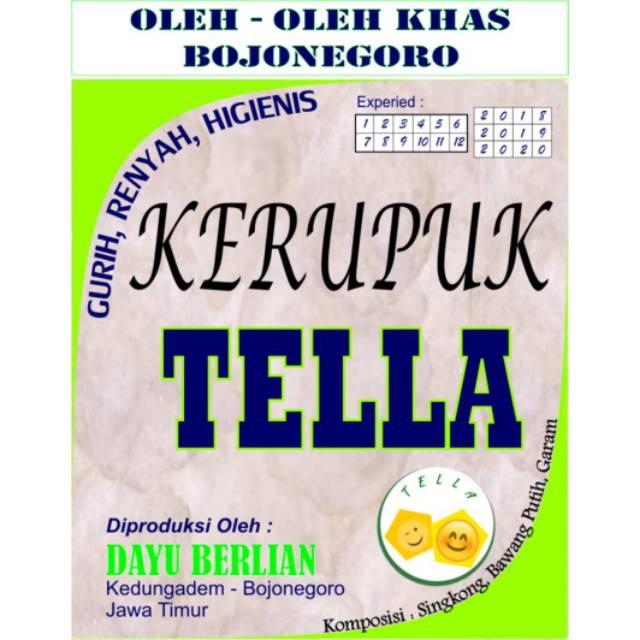

Kerupuk TELLA