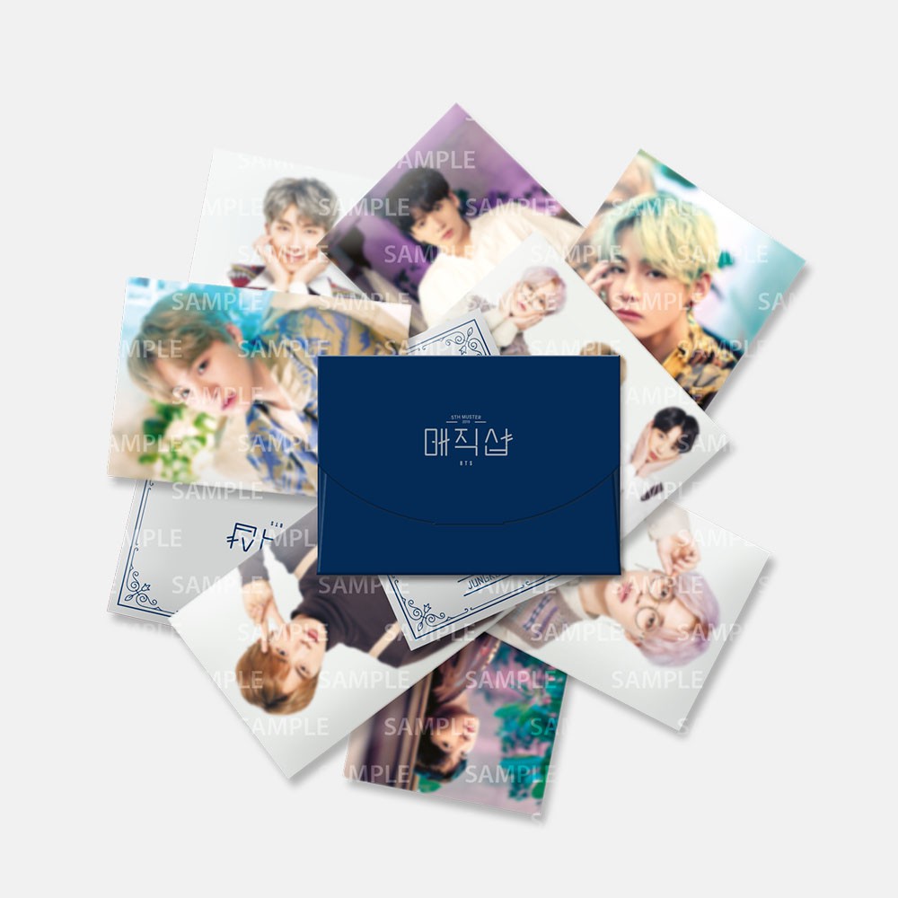 [PO] BTS 5TH MUSTER MERCH MINI PHOTOCARD/PC - SHARING RM/JIN/SUGA/JHOPE/JIMIN/TAEHYUNG/JUNGKOOK