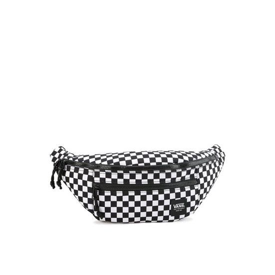 JUAL TAS PINGGANG VANS RANGER WAISTPACK WHITE BLACK CHECKERBOARD
