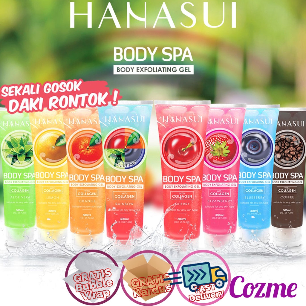 HANASUI COLLAGEN BODY SPA Exfoliating Gel 300mL Shopee HANASUI COLLAGEN BODY SPA Exfoliating Gel 300mL Shopee