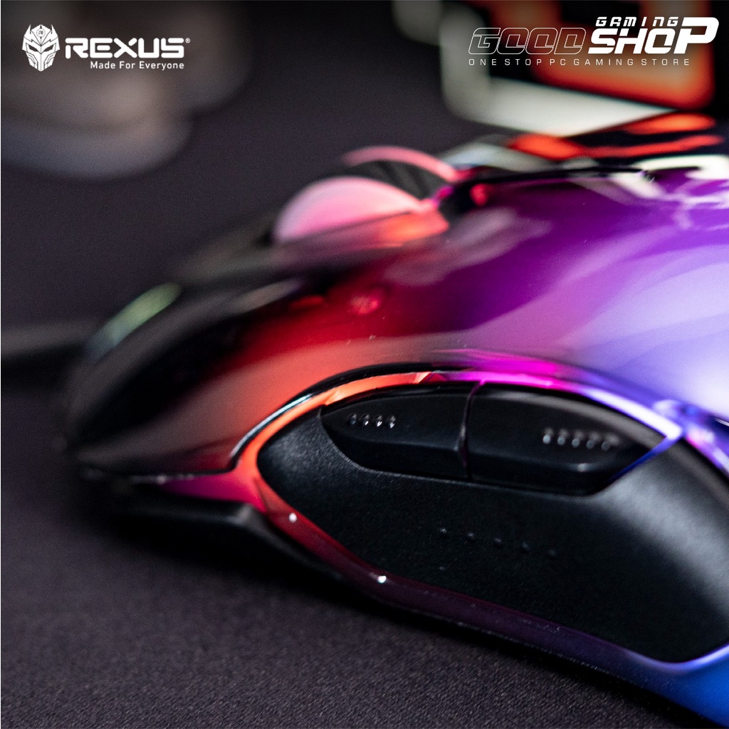 Rexus X17 Bara Flame RGB - Gaming Mouse