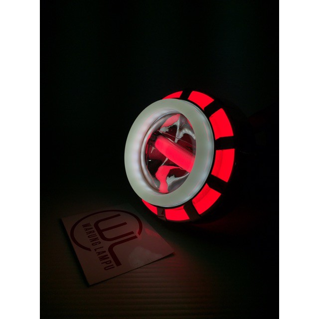 PROJI PROJIE LED BULAT HI LO CUT OFF - LAMPU MOTOR - AKSESORIS MOTOR -