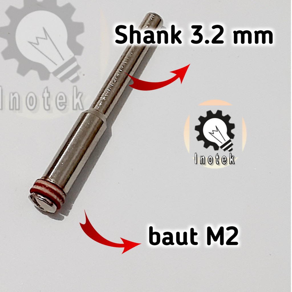 Batang Mandrel Mini Grinder Dremel Shank 3.2 mm