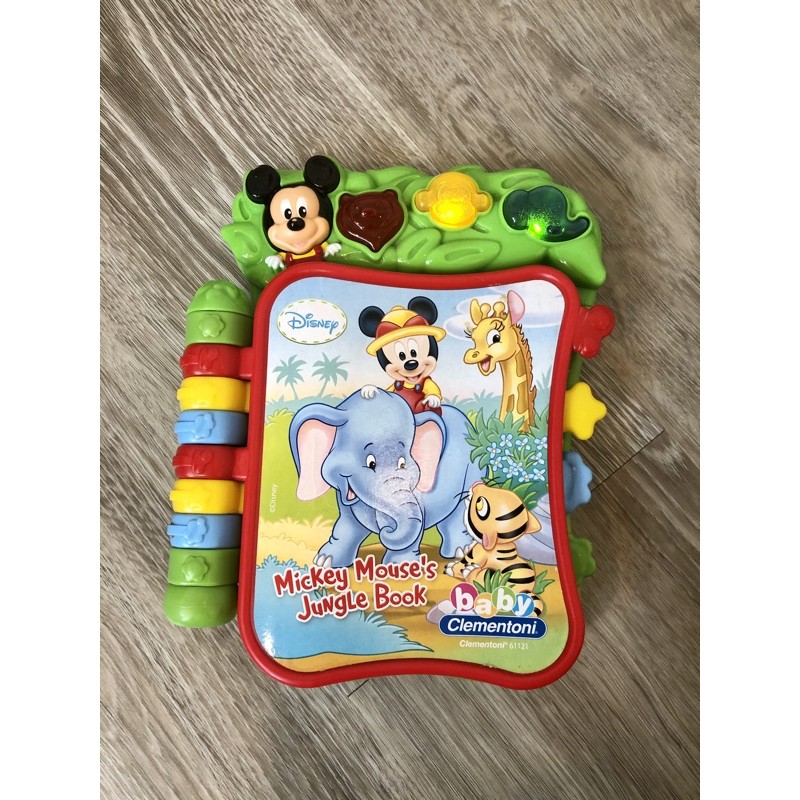Preloved Disney Mickey Mouse Jungle Book Buku Anak Sound Book