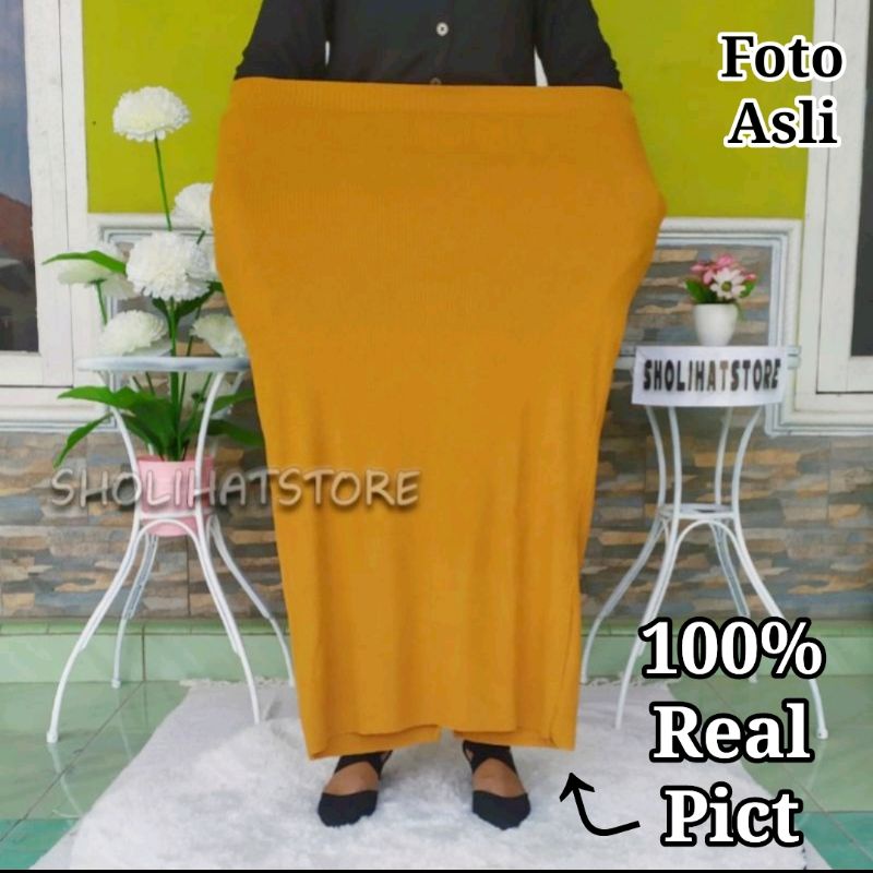 ROK SPAN RAJUT KNIT ALL SIZE STANDAR JUMBO / MAXI SKIRT / MAXI SKIRT JUMBO / MAXI SKIRT RAJUT JUMBO / ROK SPAN KNIT / SPAN KNITTED / MAXI SKIRT JUMBO / ROK SPAN RAJUT JUMBO / SABBY SKIRT LOOK (PETITE SIZE TO PLUS SIZE) / ROK SPAN / SHOLIHATSTORE