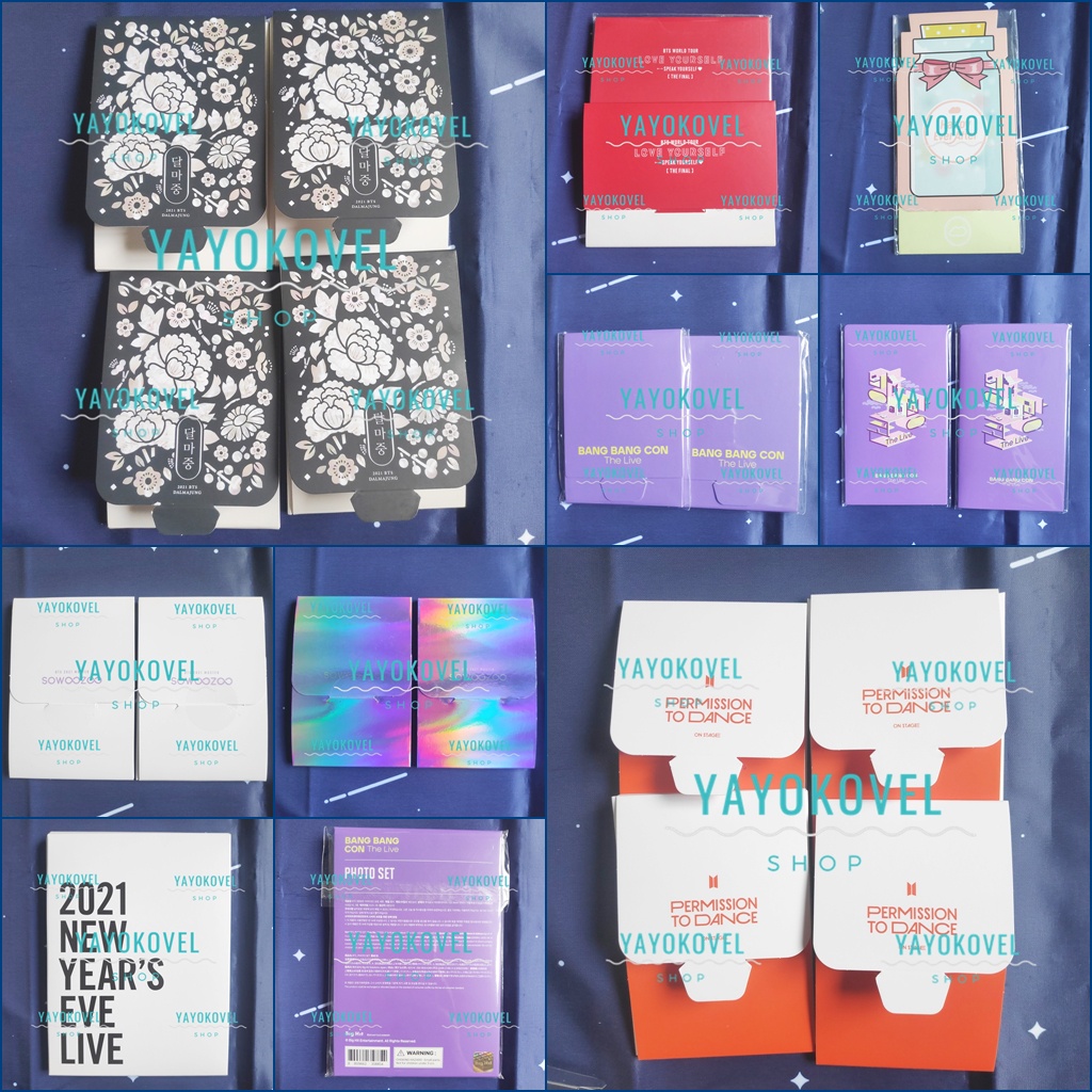 BTS - TXT  - ENVELOPE ONLY - AMPLOP ONLY