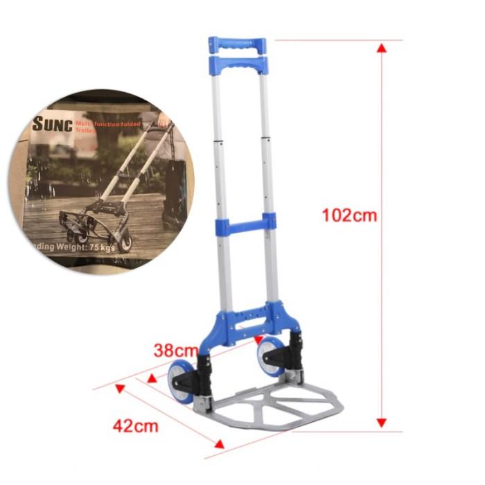 Trolley Lipat Mini / Trolly / Troli Lipat Serbaguna / Troli Aluminium