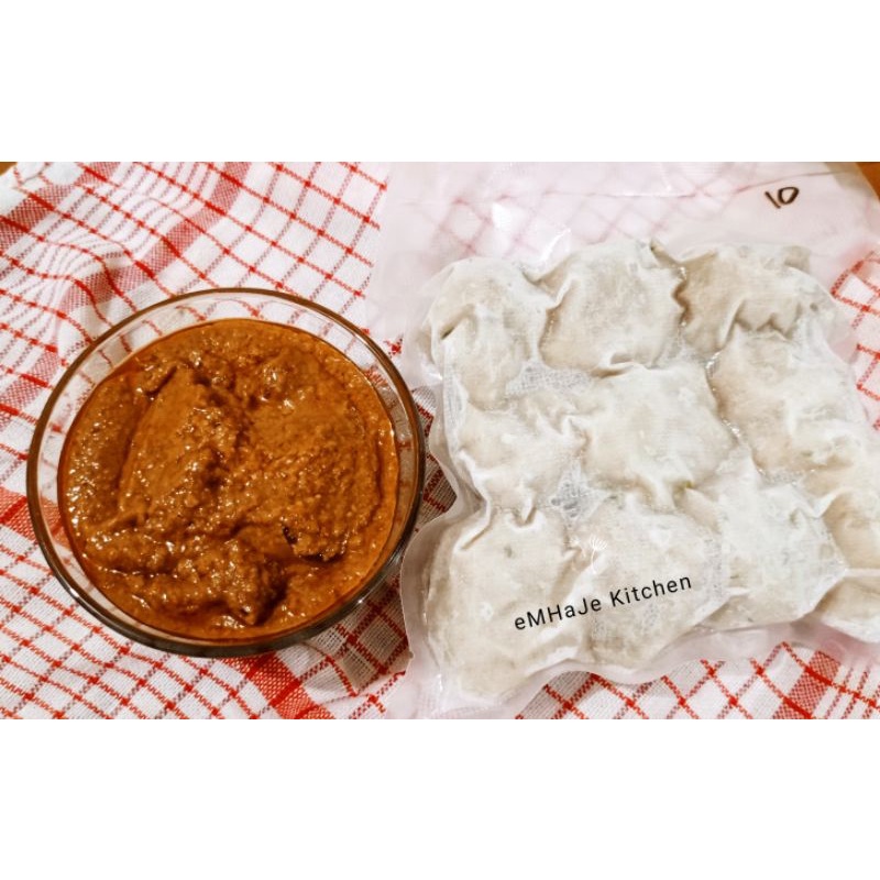 Siomay Batagor Ikan Tenggiri ASLI FROZEN isi 10pcs + Saos Kacang