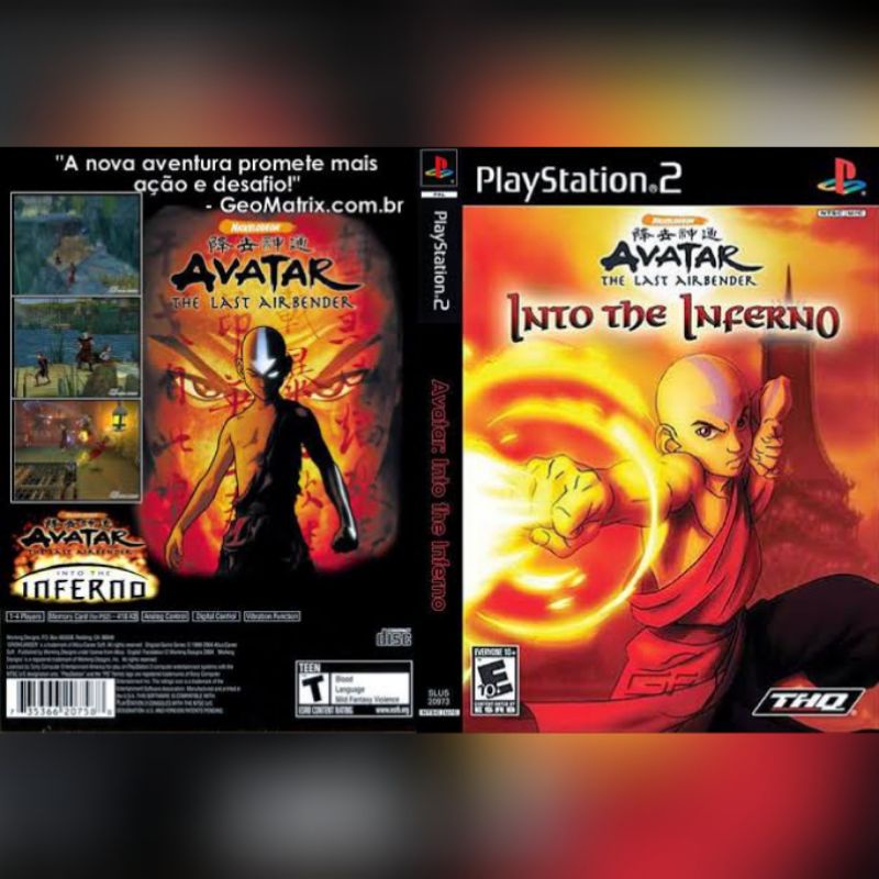 Kaset Ps2 Avatar INTO The INFERNO