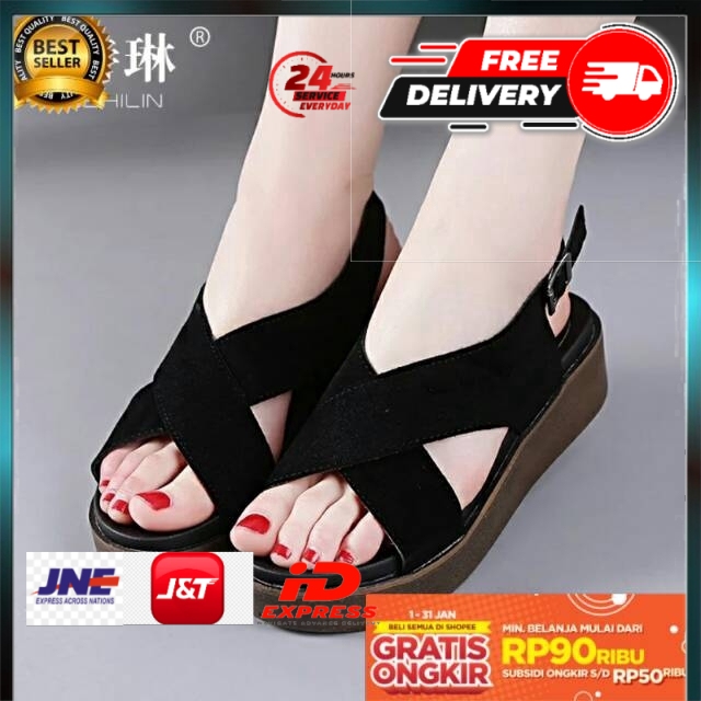 Sepatu Wanita Terbaru Kekinian Import Casual Branded Original Casual Ss14 wedges