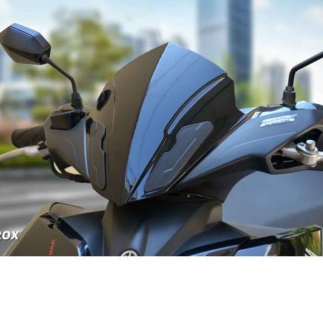 ✸ TGP Visor Motor Yamaha Aerox - Aerox 155 - Bahan Berkualitas - Hitam Transparan ❊