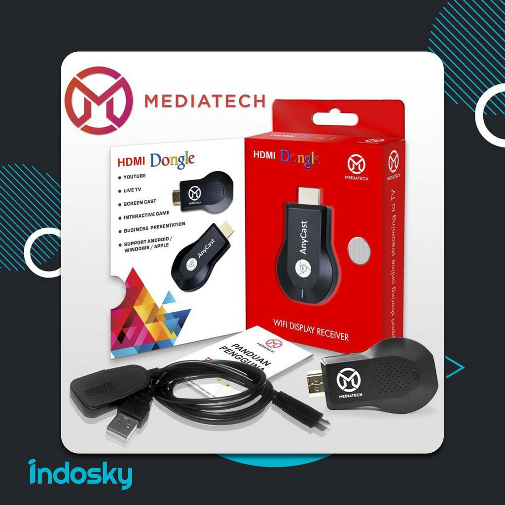 [GARANSI 1 TAHUN] HDMI Dongle / Anycast Mediatech - Mirorr your handphone display