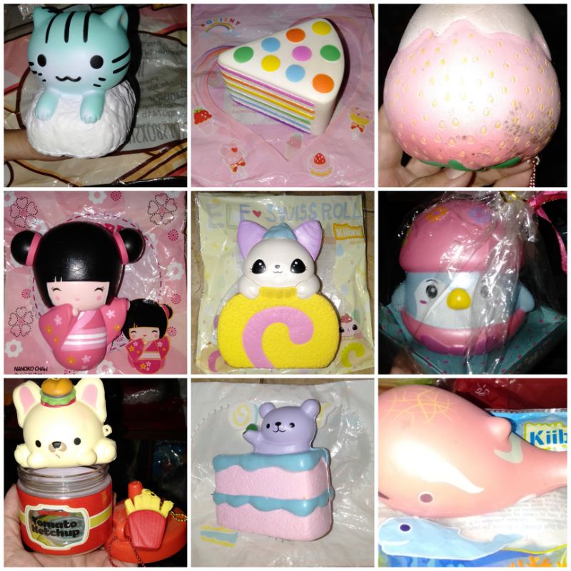 flash sale squishy obral licensed punimaru smooshy mushy creamiicandy strawberry kiibru