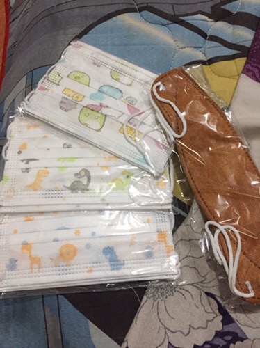Masker Anak 3 Ply Animal / Sumikko Gurashi (harga Per Pcs)