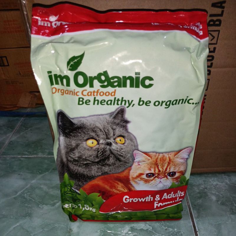 Im organic growt kemasan 1.8 kg Freshpack/ Im o Growt / makanan kucing im organic