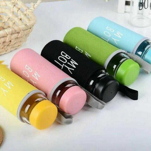 [Termurah] My bottle bening + pouch busa