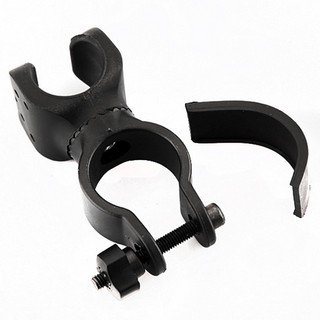  BIKE  Flashlight Holder Dudukan  lampu  sepeda  BLACK 