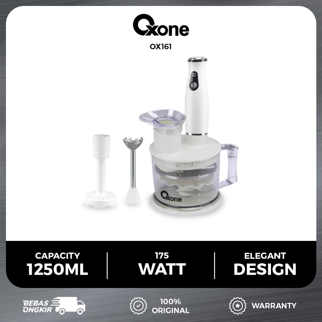 Oxone OX-161 Hand Blender Chopper