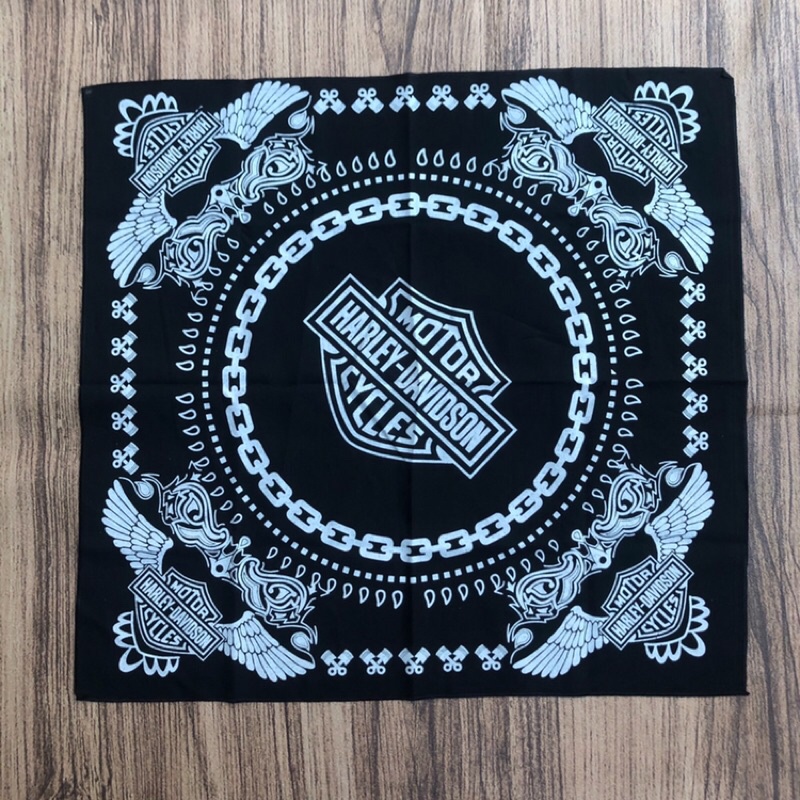 SLAYER BANDANA HARLEY DAVIDSON BAHAN GOLDEN